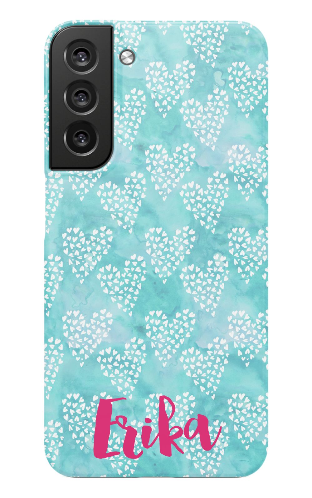 Personalized Hearts Phone Case