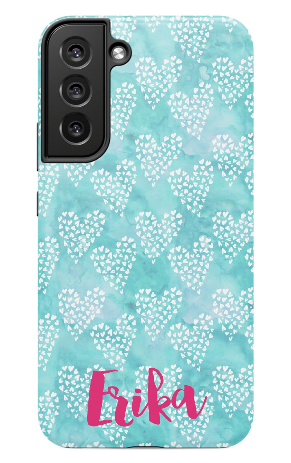 Personalized Hearts Phone Case