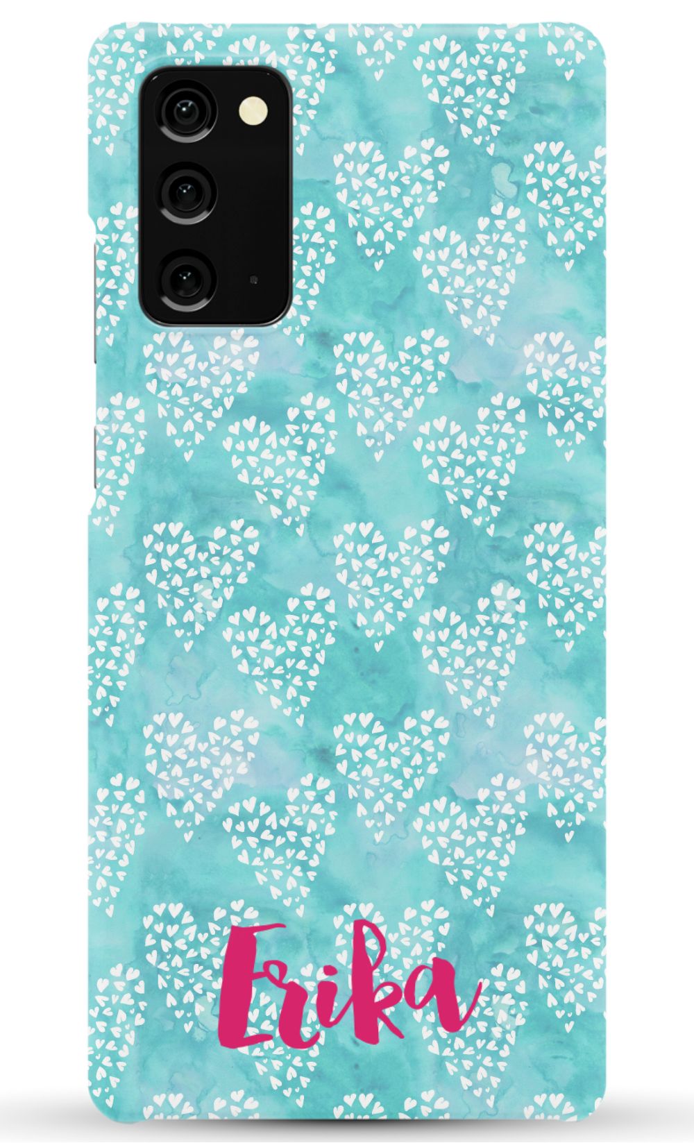 Personalized Hearts Phone Case