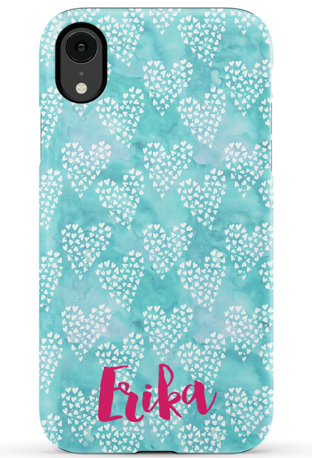 Personalized Hearts Phone Case