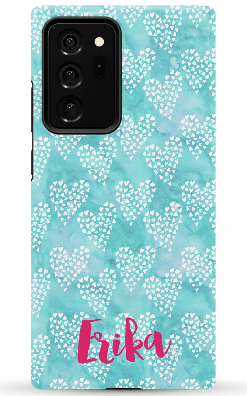 Personalized Hearts Phone Case